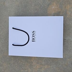 Hugo Boss designer gift paper bag